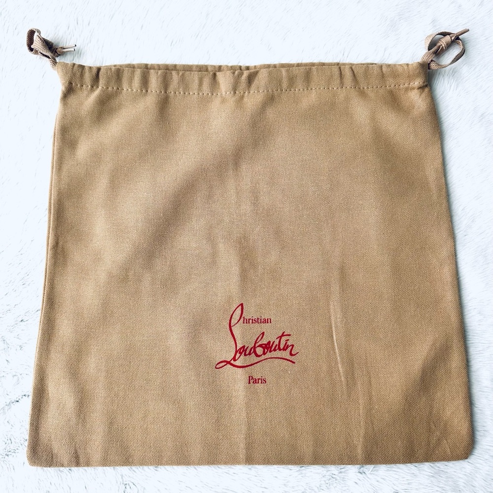Christian Louboutin shoe or purse dust bag.